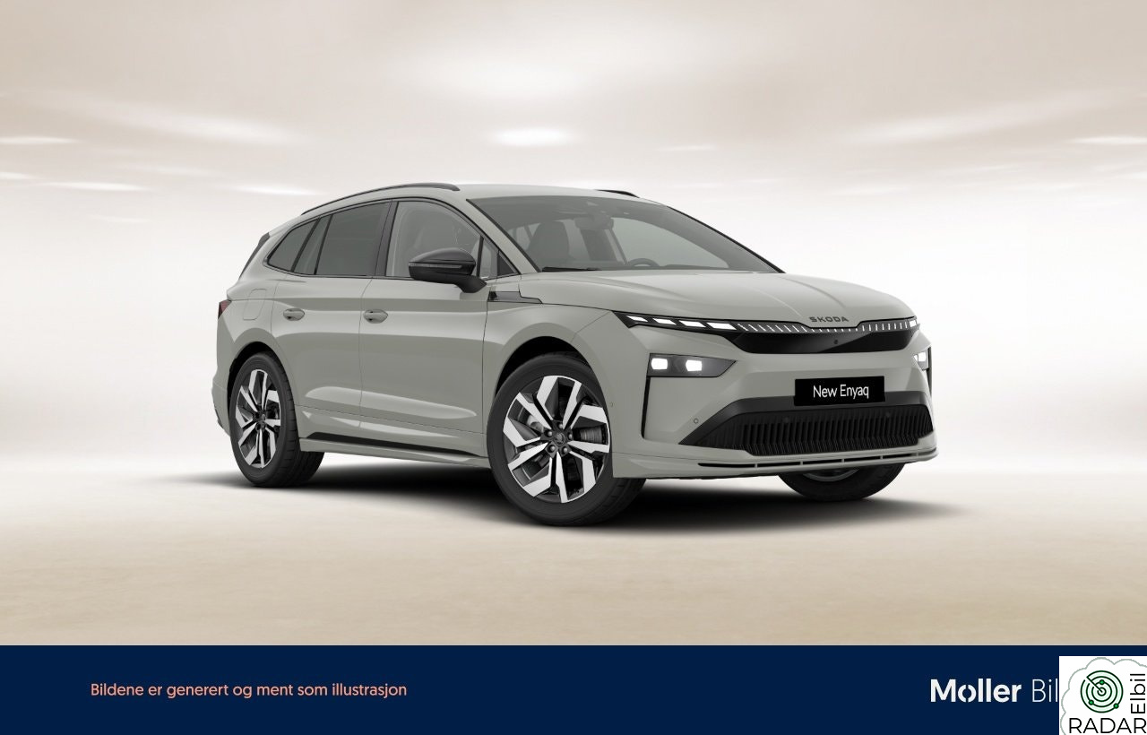 SKODA ENYAQ 85X 85x sportline, HUD, 360', DCC, Krok, Matrix, El.seter++