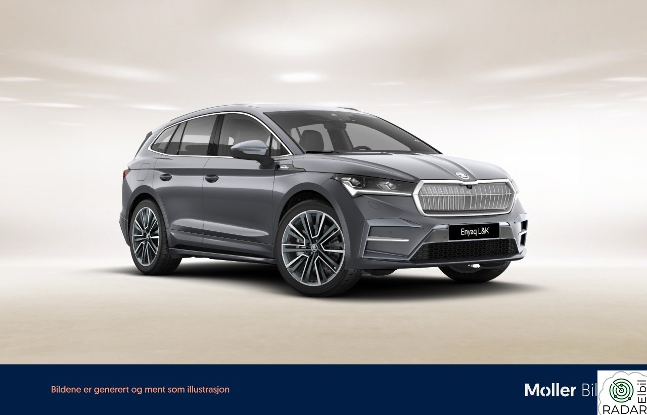 SKODA ENYAQ 85X 85x L&K - Canton, HUD, Matrix, Skinn, 360Kam, Krok