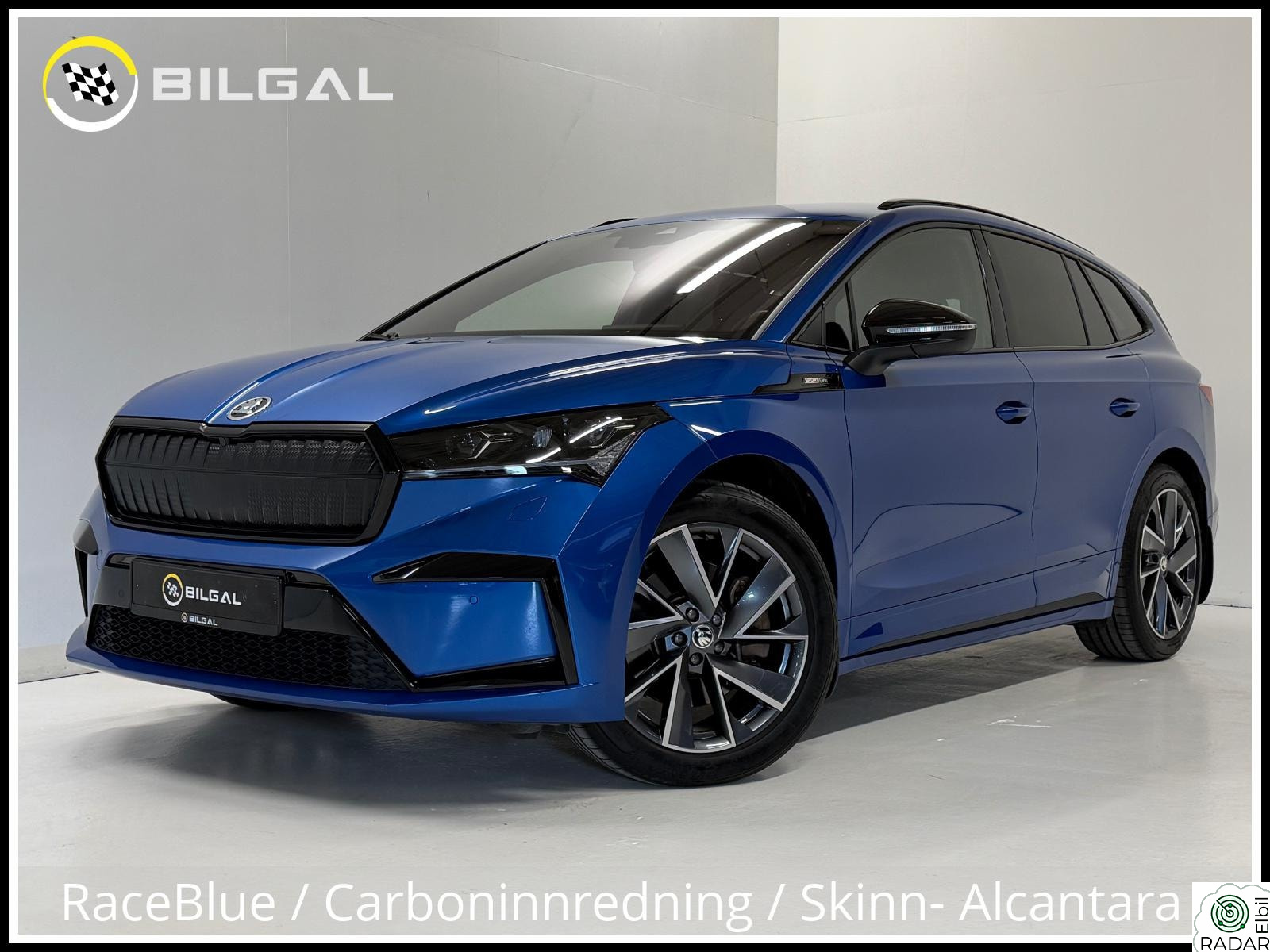 SKODA ENYAQ 85X 85X SportLine SortOptikk Sportseter Krok Matrix-Lys