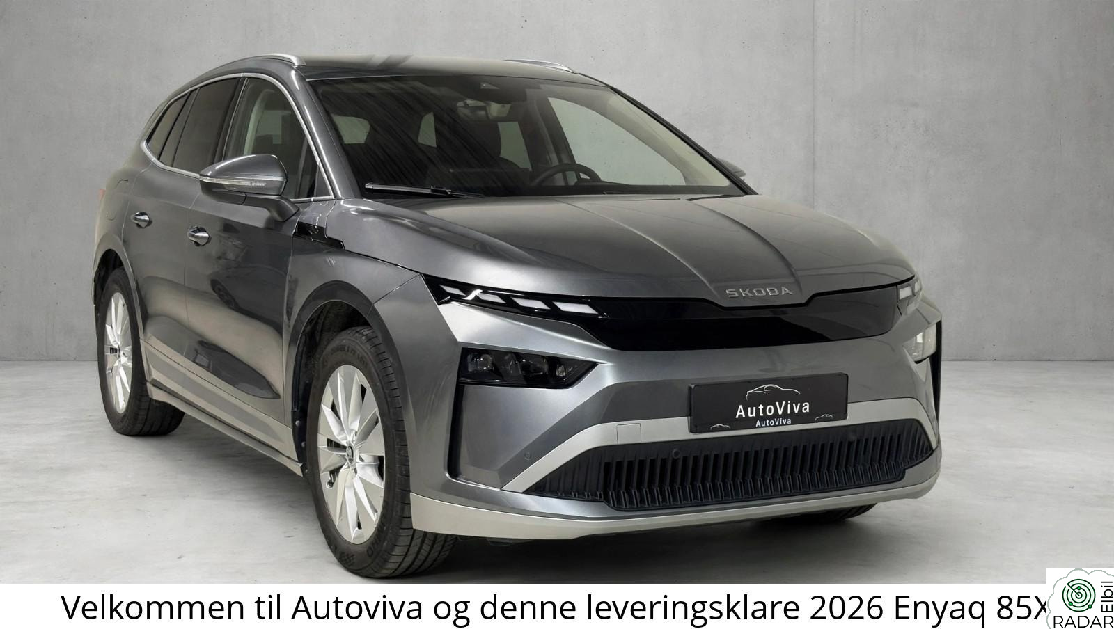 SKODA ENYAQ 85X 85X H.feste ACC Kamera Matrix Rattvarm Keyless Navi ++