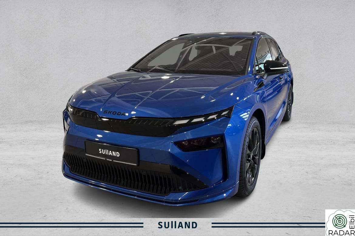 SKODA ENYAQ 85X 85X Sportline 4X4 Skinn Hengerfeste(1800kg) 360°kamera