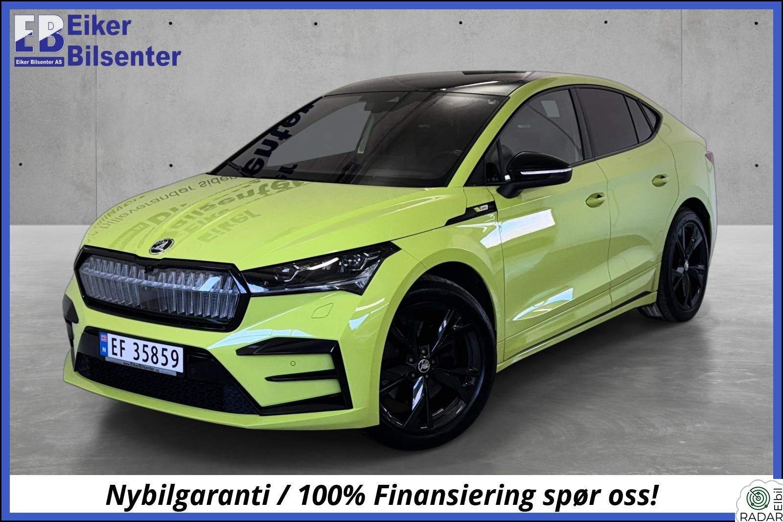 SKODA ENYAQ RS 80X/Canton/Panorama/Navi/Kamera/Krok/Forvarming/HUD++
