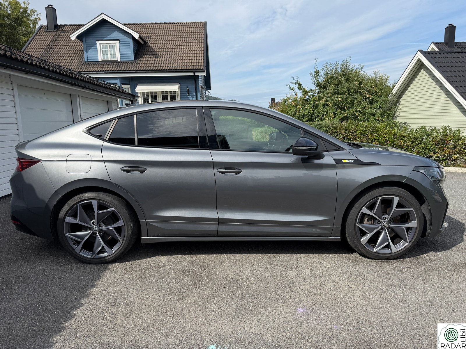 SKODA ENYAQ RS RS,4x4, skinn, head-up, krok, panorama, 21”, garanti