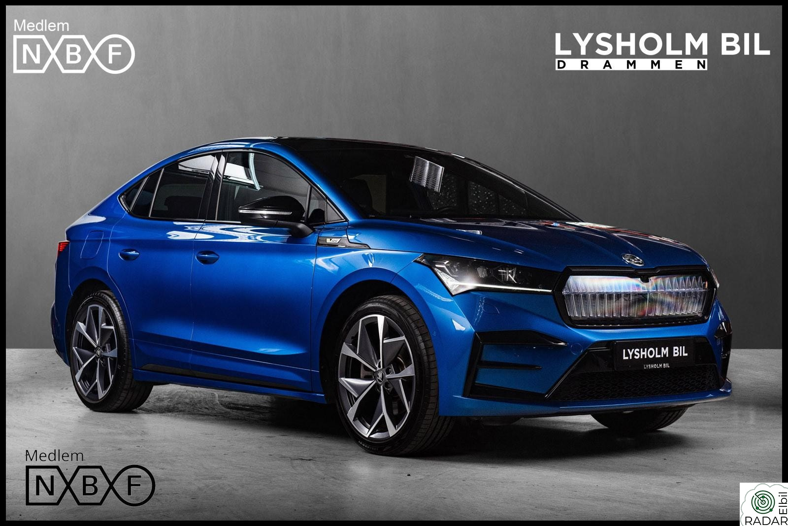 SKODA ENYAQ RS 80x AWD/Canton/Panorama/Krok/LedMatrix/HeadUp/Rattvarme