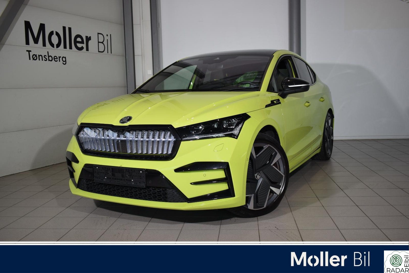 SKODA ENYAQ RS vrs iv intro- HUD, Matrix, Pano, Ryggekamera, El-luke