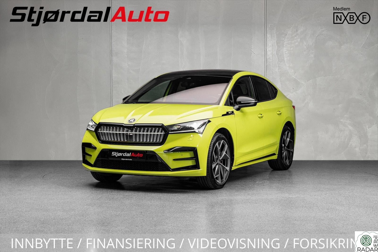 SKODA ENYAQ RS 505WLTP/MATRIX/CANTON/KROK/360°/HUD/SKINN/PANO/NAVI/21"