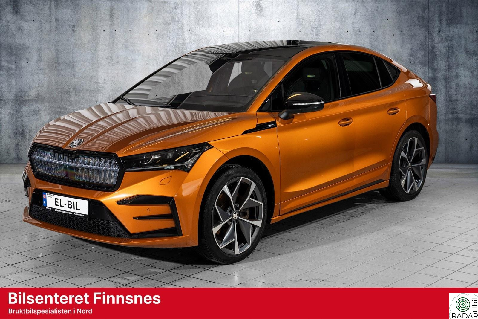 SKODA ENYAQ RS / HUD / 505WLTP