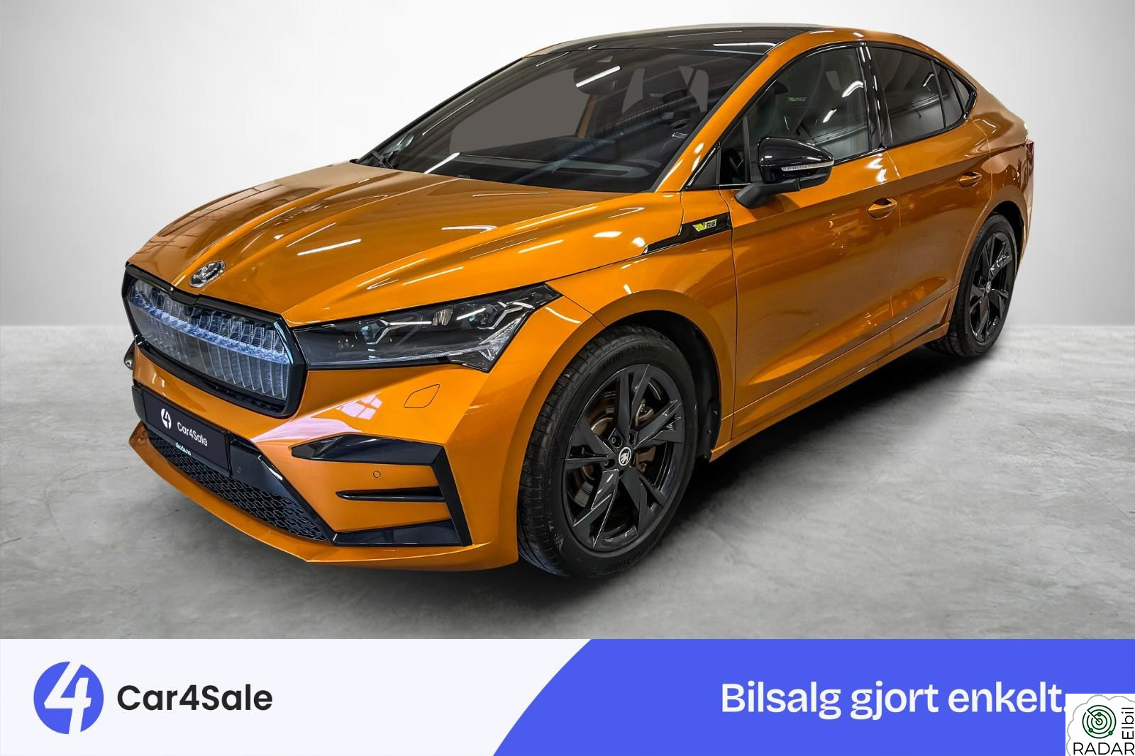 SKODA ENYAQ RS AWD 542km / Matrix / HUD / Pano / Krok / Canton / ACC