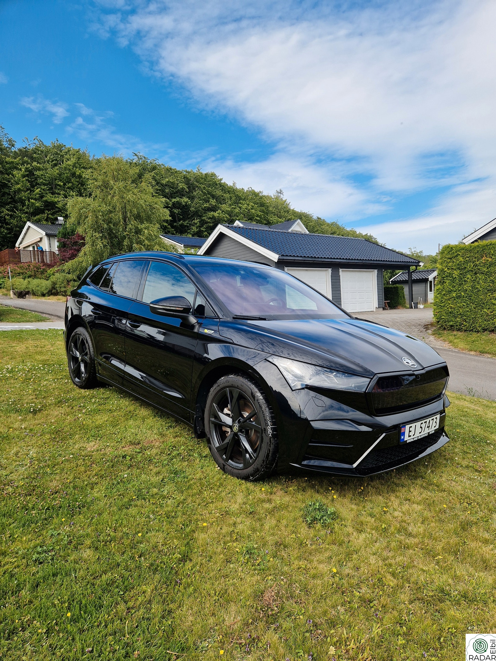 SKODA ENYAQ RS 340hk, forvarming,HUD, Krok, Canton, Crystalface, ACC++