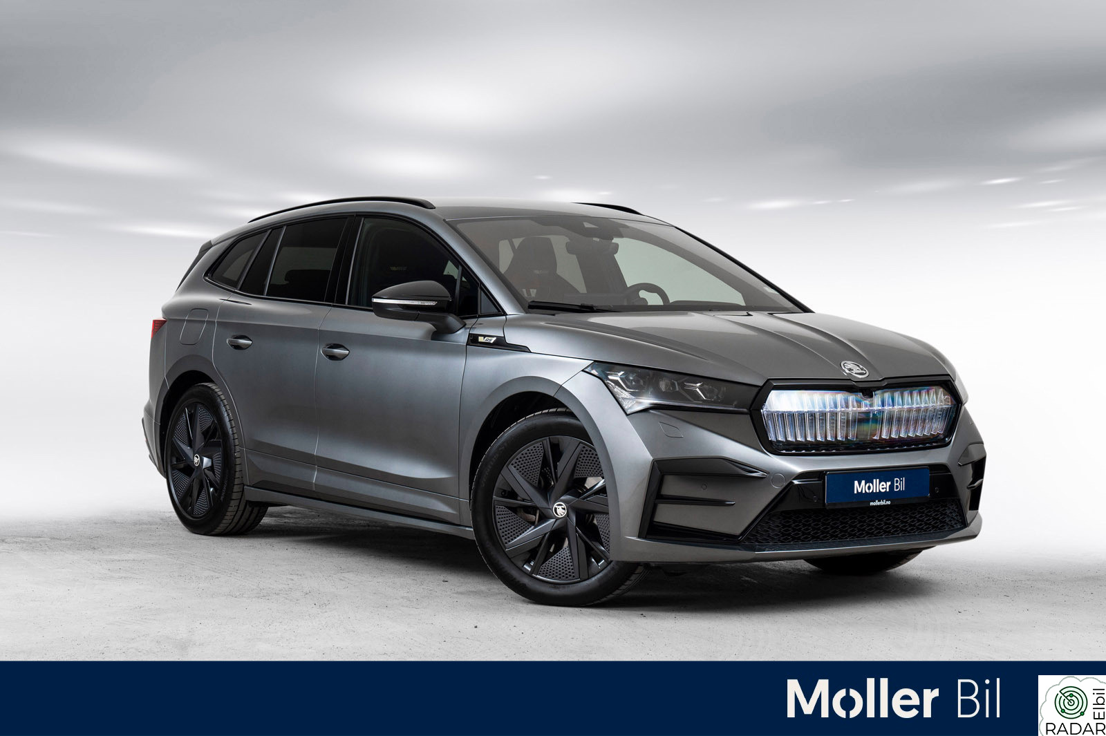 SKODA ENYAQ RS 340hk Matrix-HeadUp-El.sete-R.kam-Canton-Skinninteriør