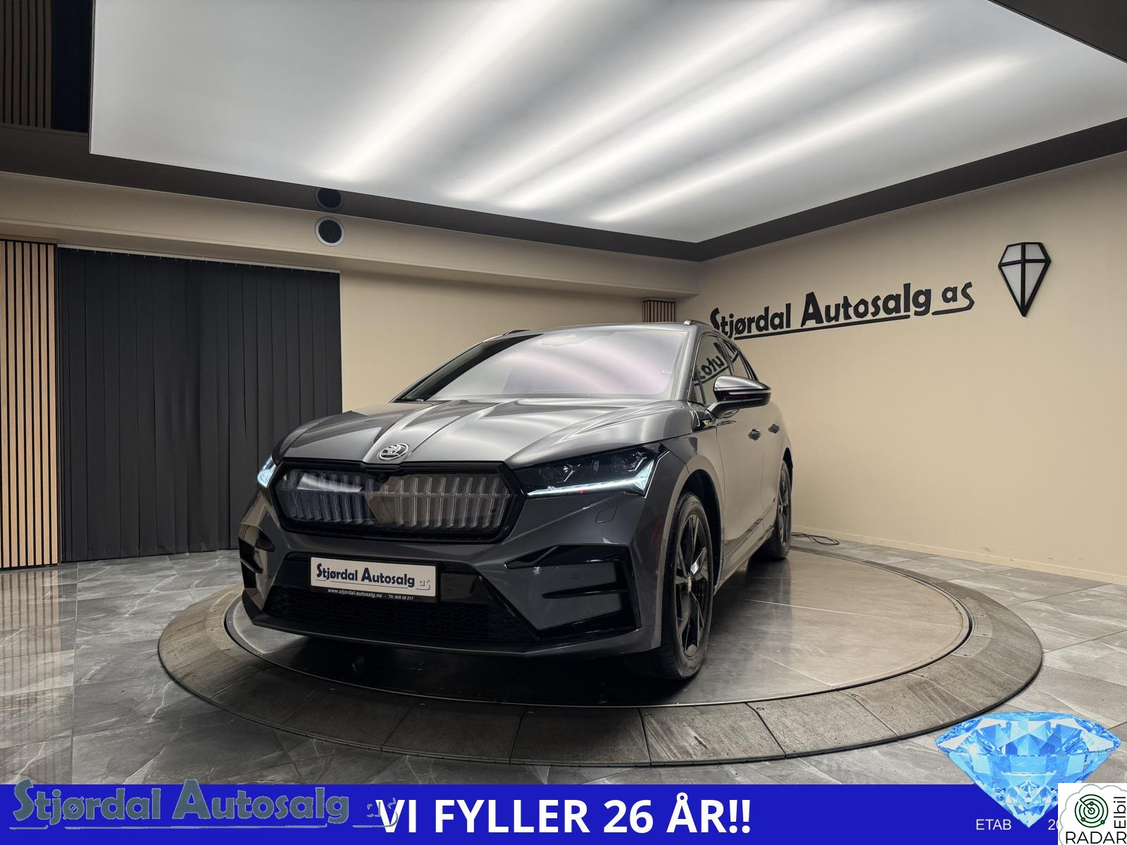 SKODA ENYAQ RS RS/340 HK/MAXX/PANORAMA/DCC/HELSKINN/HUD/CANTON/CRYSTAL