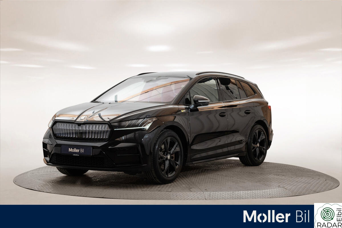 SKODA ENYAQ RS Hengerfeste, Head-Up, KESSY, Canton, ryggekamera ++