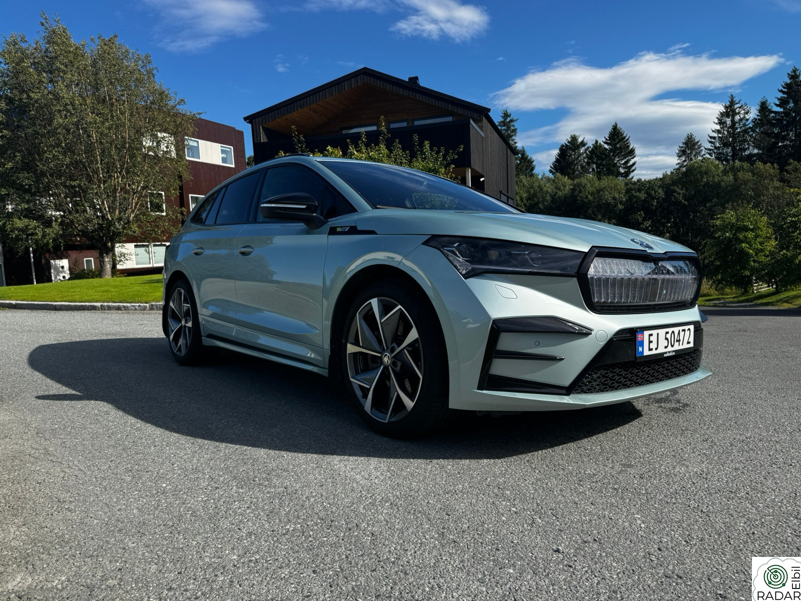 SKODA ENYAQ RS RS- Utgave IV85X Cr.Face HUD Canton Navi Norsk 1Eiers