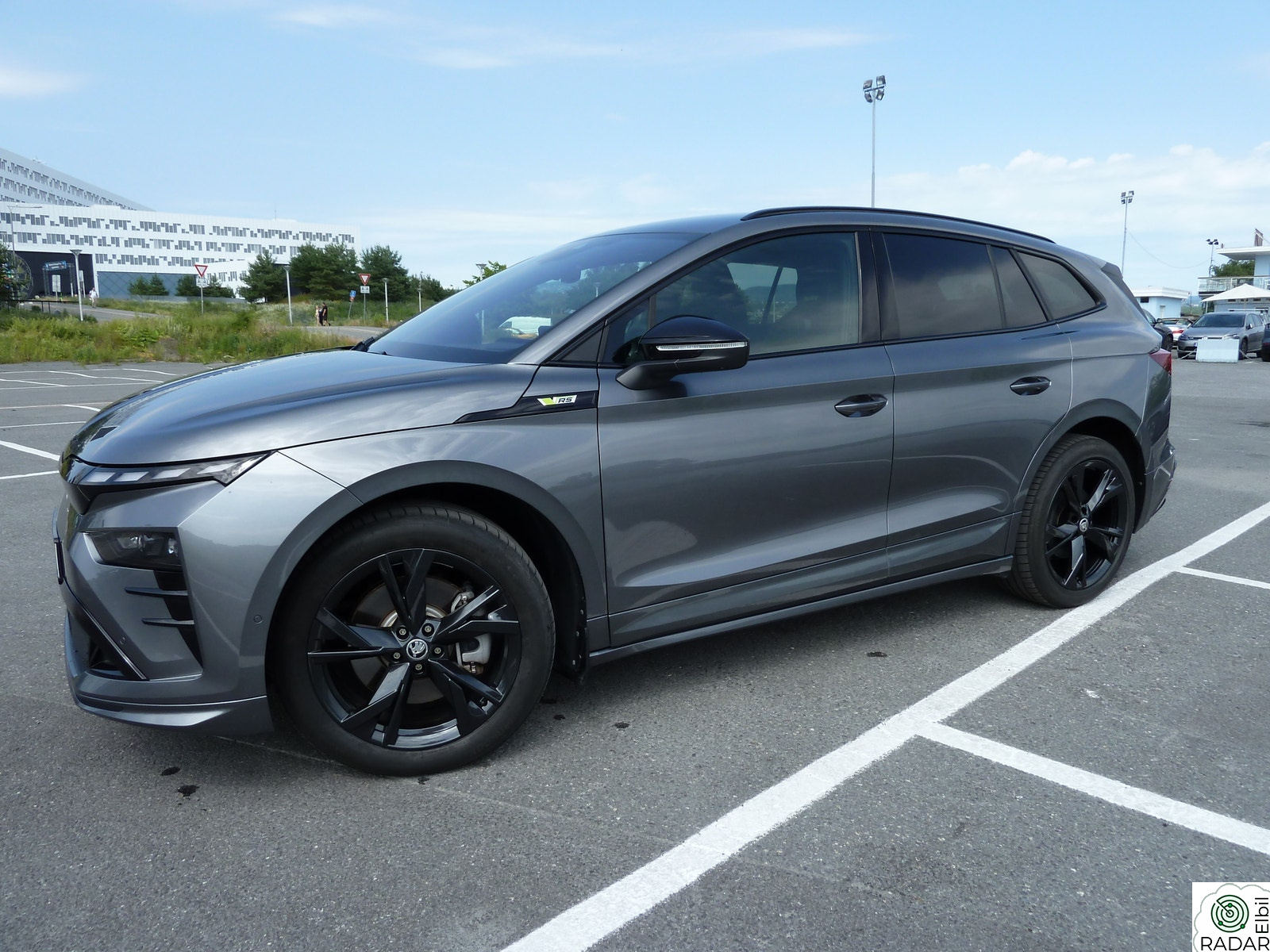 SKODA ENYAQ RS RS, krok, HUD, matrix-lys, 360-kamera, Canton lyd