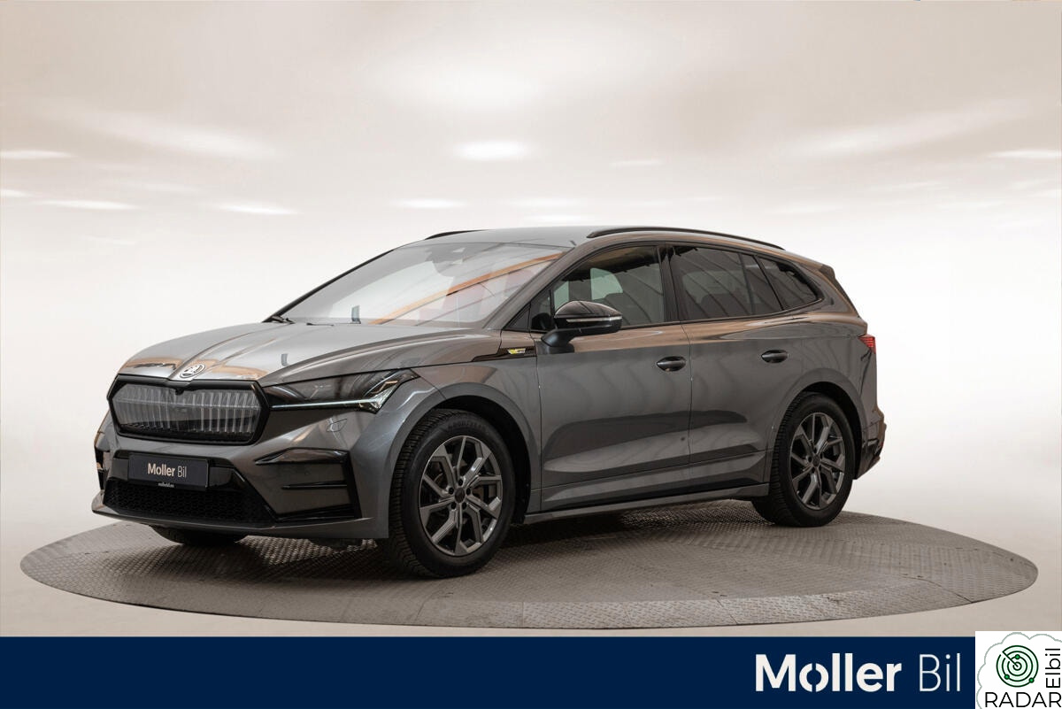 SKODA ENYAQ RS Hengerfeste, Navi, Ryggekamera, Skiltgjenkjenning ++