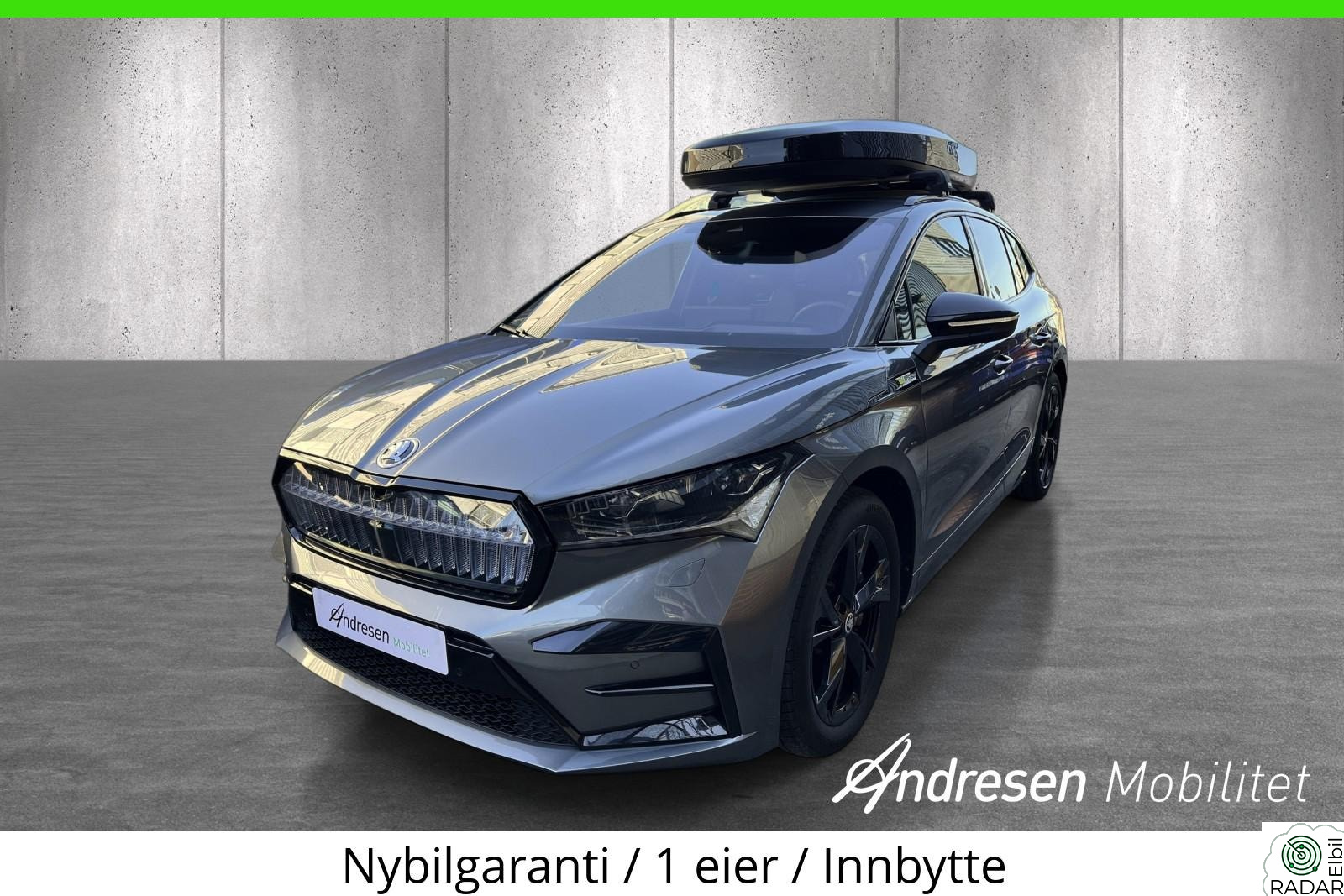SKODA ENYAQ RS Suv 4x4 / Lakkbehandlet / Godt utstyr / Hengerfeste