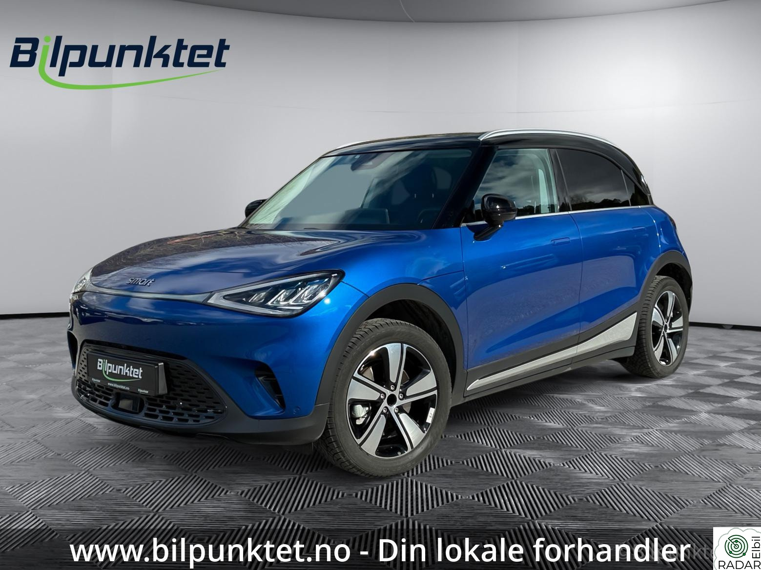 SMART #1 Pro+ 420km WLTP Panorama Skinn 360Kamera Keyless Lav-km