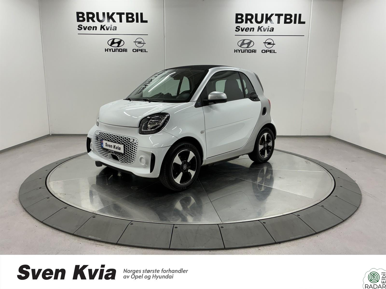 SMART EQ fortwo coupe NORSK EQ PERFEKT BYBIL VARME I SETER ECO DAB USB