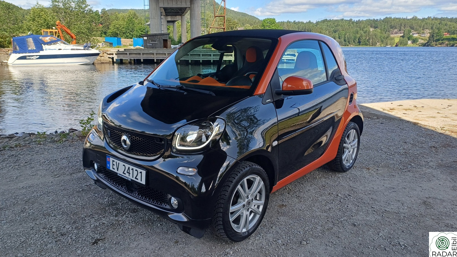 SMART EQ fortwo coupe Tøff fargekombinasjon Må sees! Se bilder!