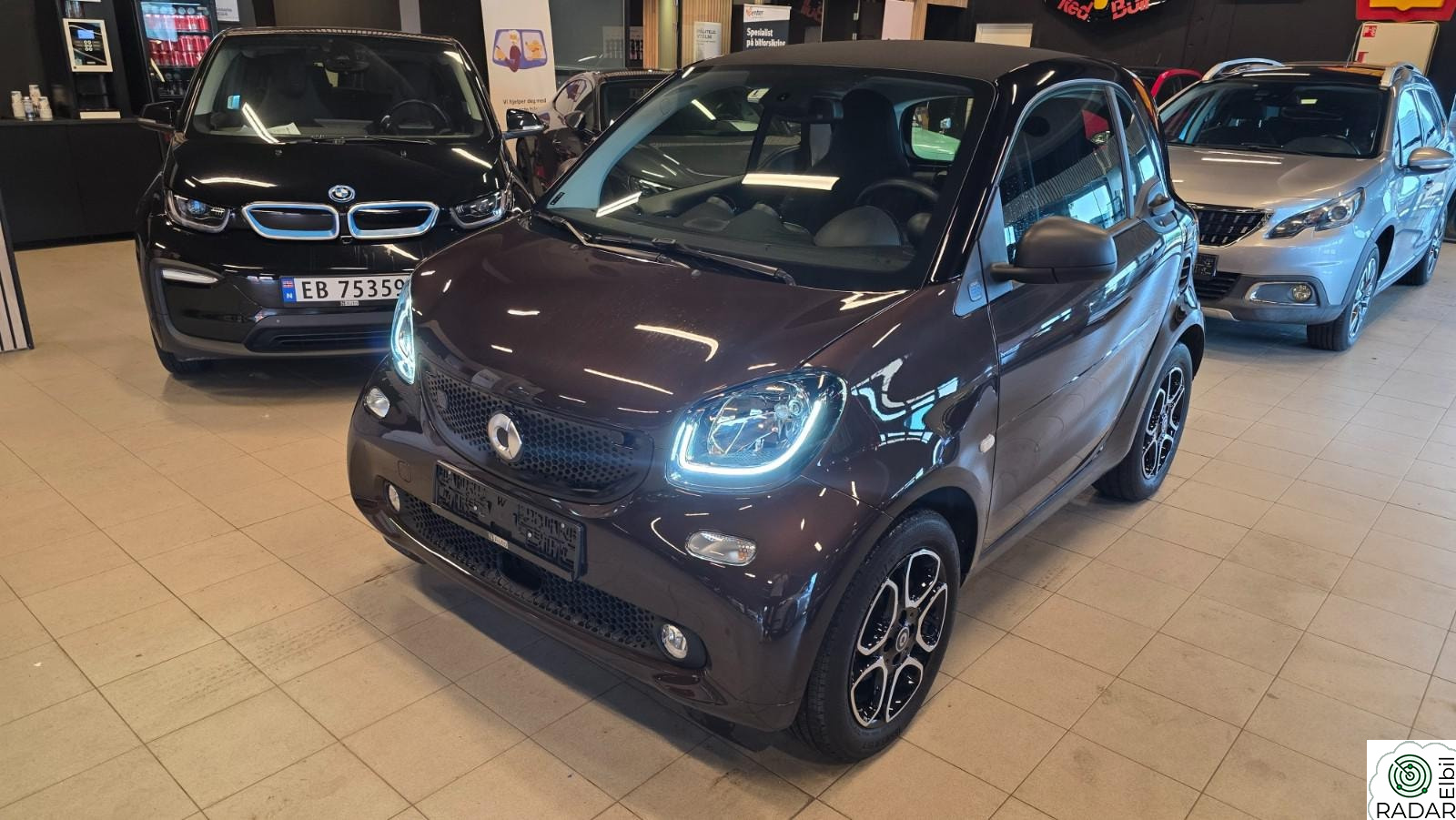 SMART EQ fortwo coupe EQ 17.6 kWh 130km wltp / CC / R.Kam/ EN EIER
