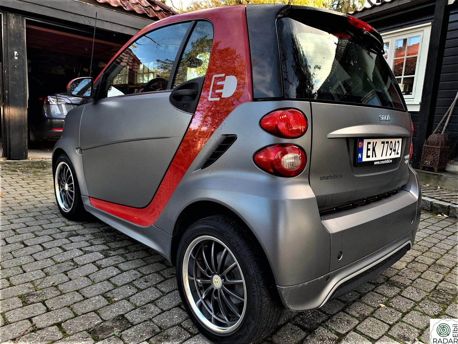 SMART FORTWO ELECTRIC norges tøffeste og italiensk interiør, delebil
