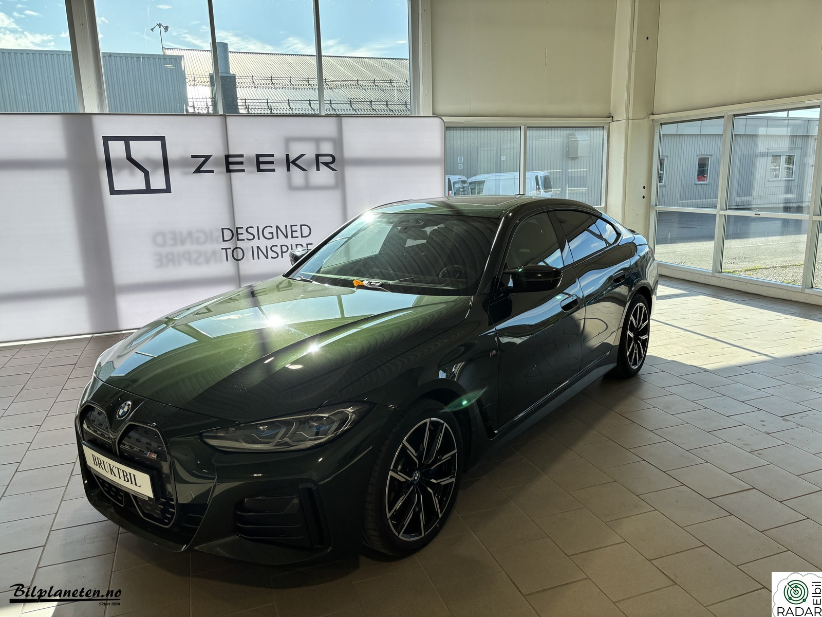 BMW i4 M50 BMW i4 M50 Supercharged – 2024-modell | San Remo Grønn