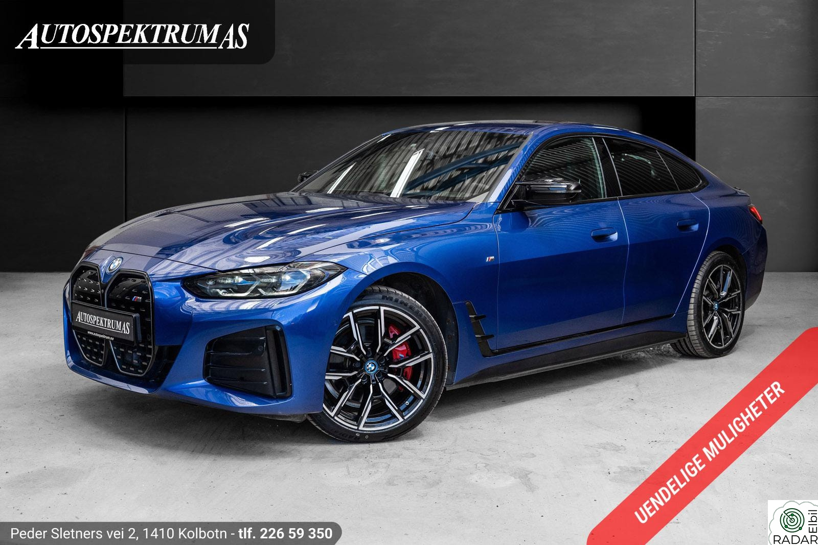 BMW i4 M50 M50 xDrive FullyCharged/Facelift/El.seter/H.feste/Norsk
