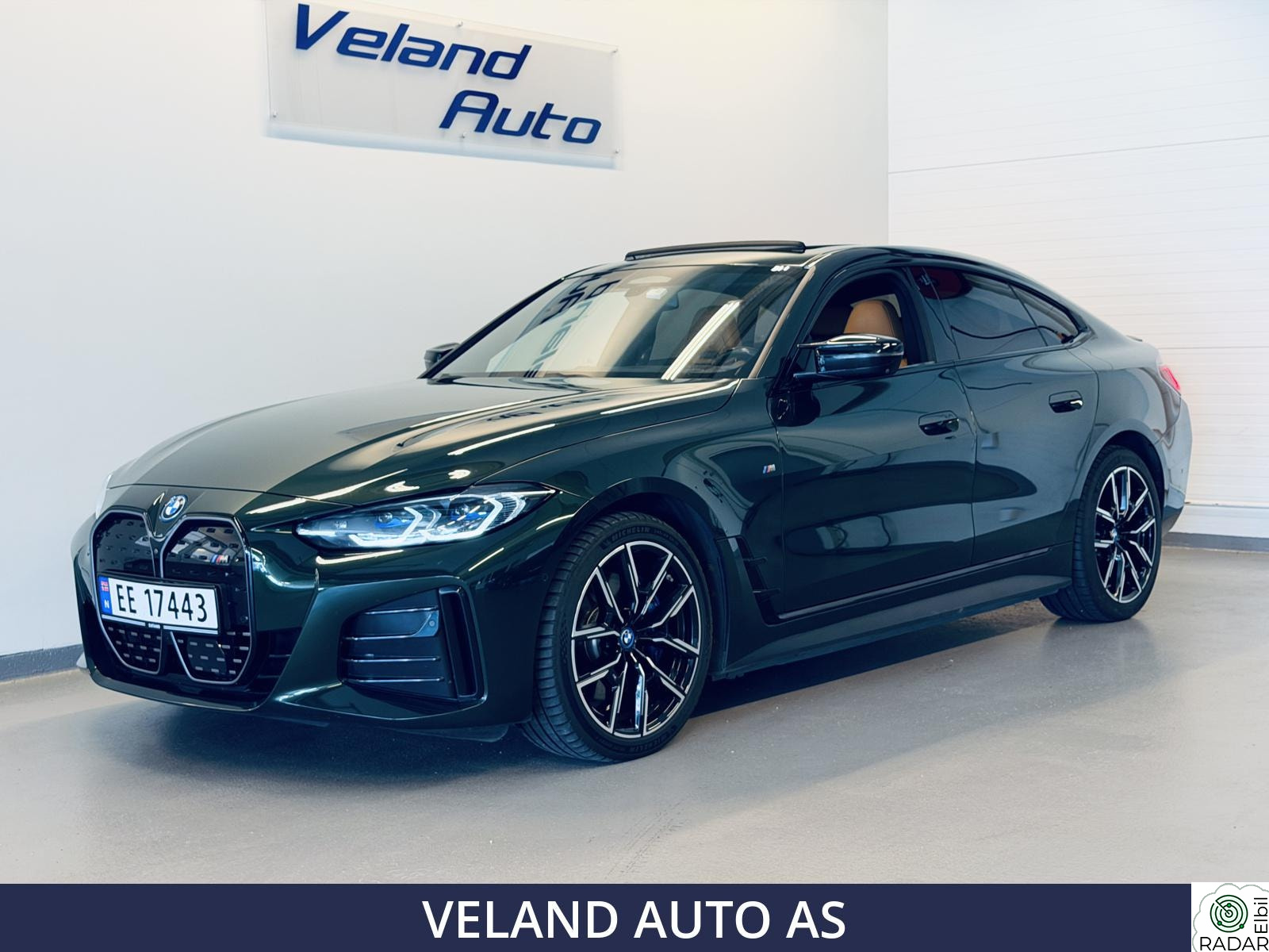 BMW i4 M50 M50 SUPERCHARGED - ÈN EIER - MEGET VELHOLDT!