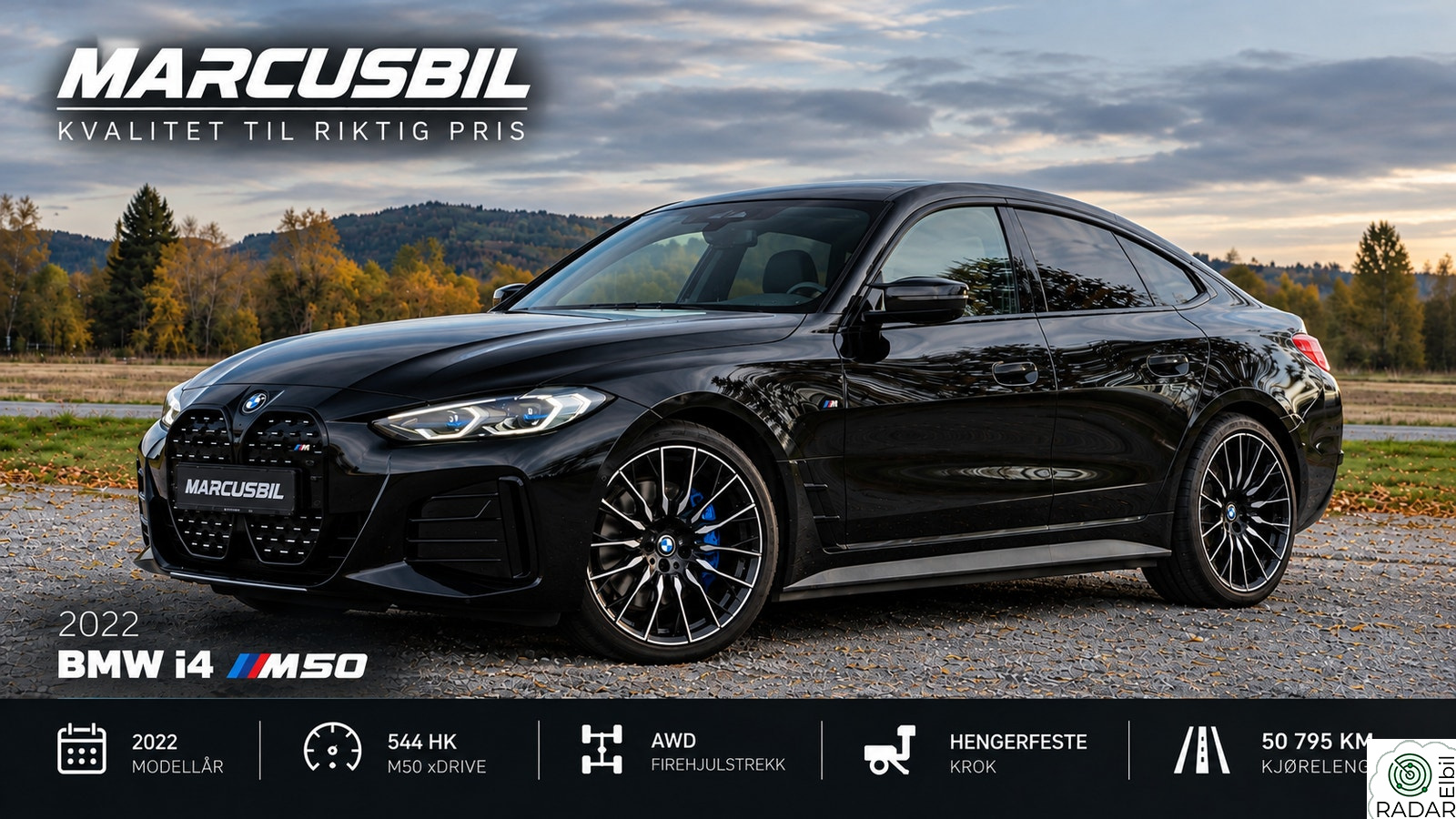 BMW i4 M50 i4 M50 Supercharged/Krok/Glasstak/Laser/H&K