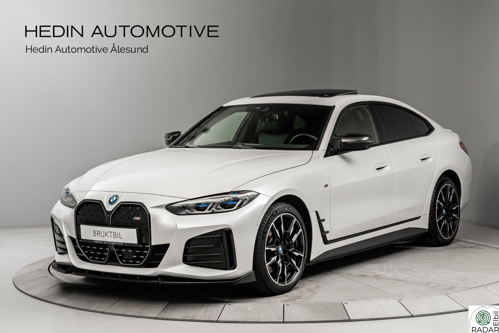 BMW i4 M50 M50///Glasstak/Laserlys/Frontleppe