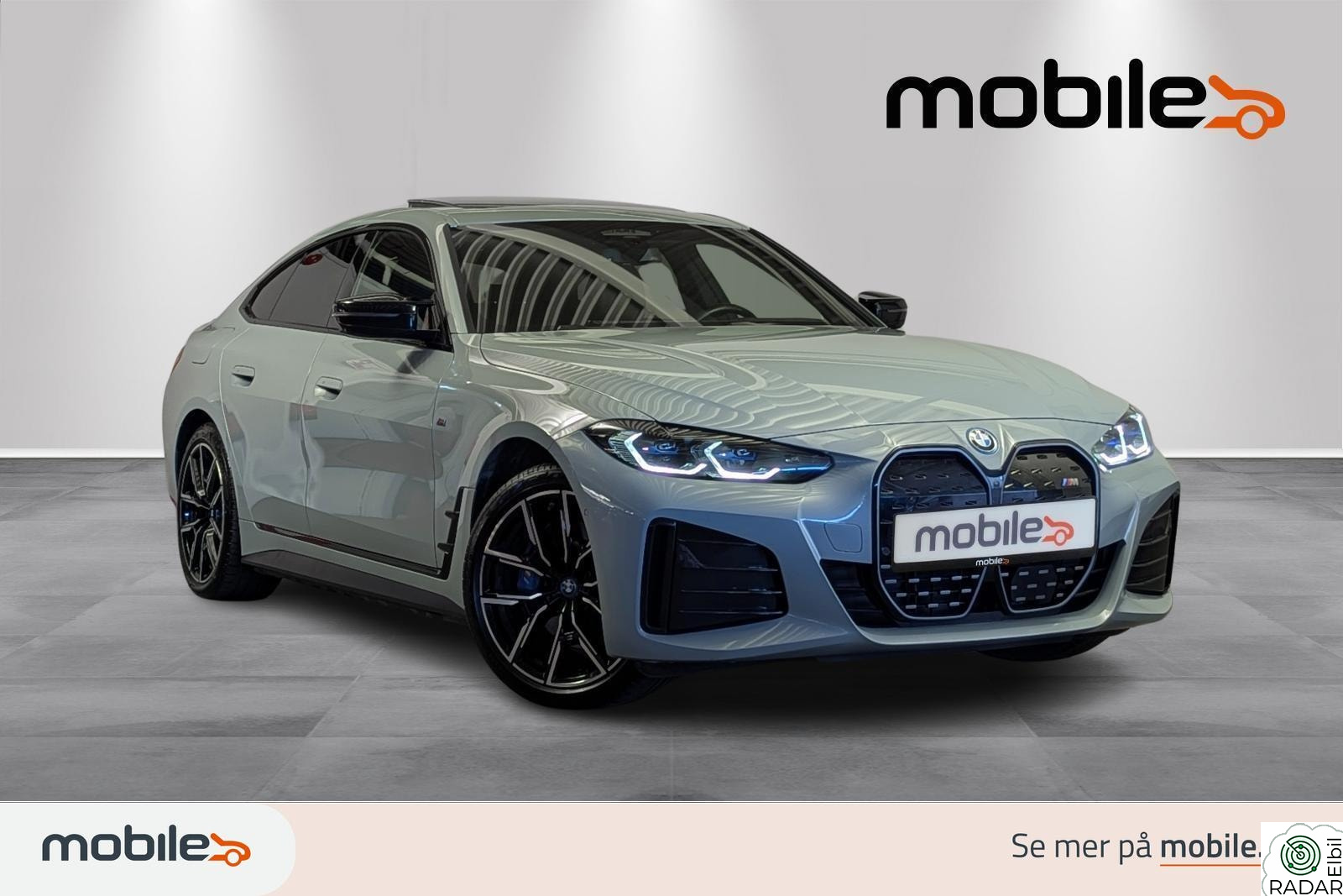 BMW i4 M50 Supercharged/Norskbil Garanti/Laser/Krok/Soltak/M-pakke