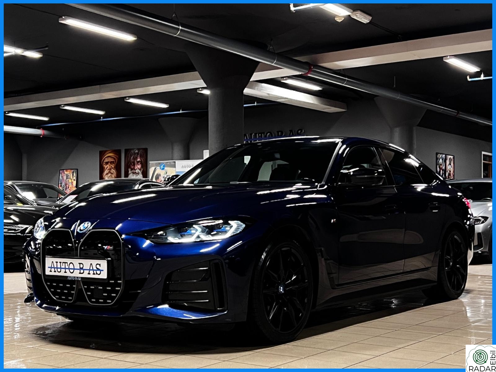 BMW i4 M50 Laser - H&K - LavKm - HUD - ACC - 360Kam - Tanzanite