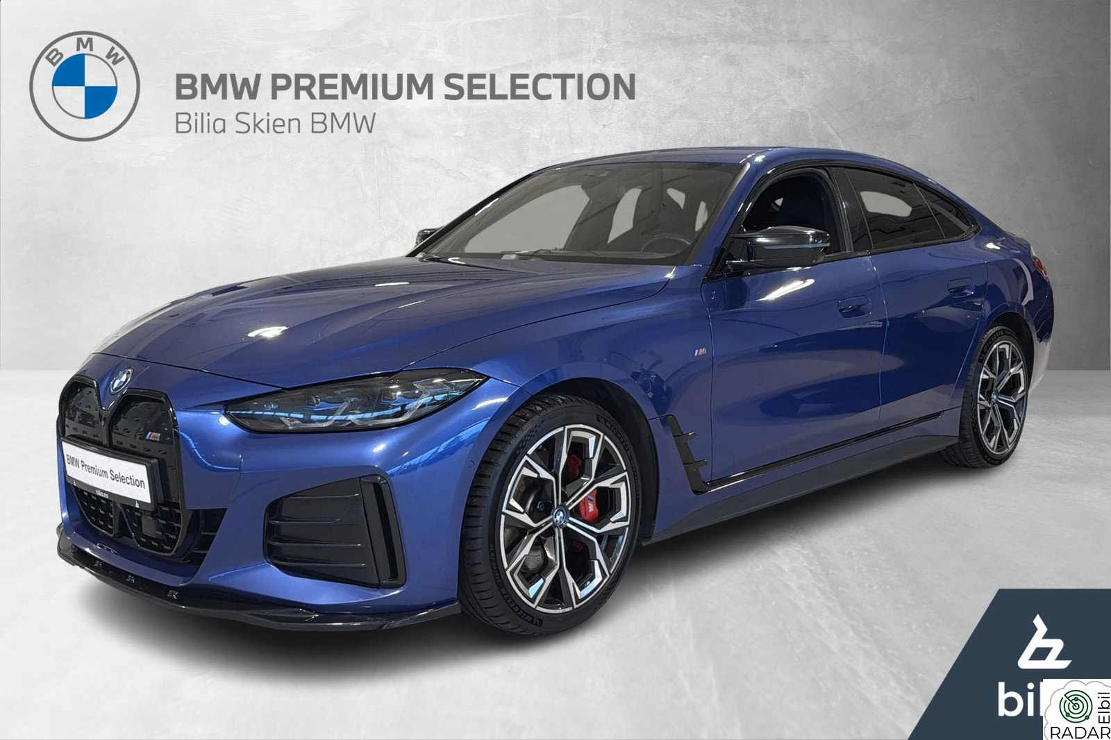 BMW i4 M50 M50 5år/200 M-Pro M-Seter Harman 19" Skinn