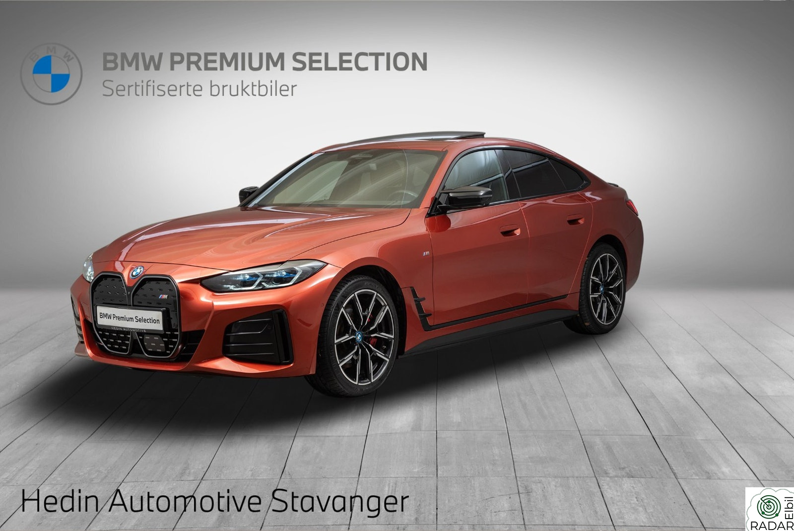 BMW i4 M50 Supercharged M-Pro Soltak Laserlys H&K ++++