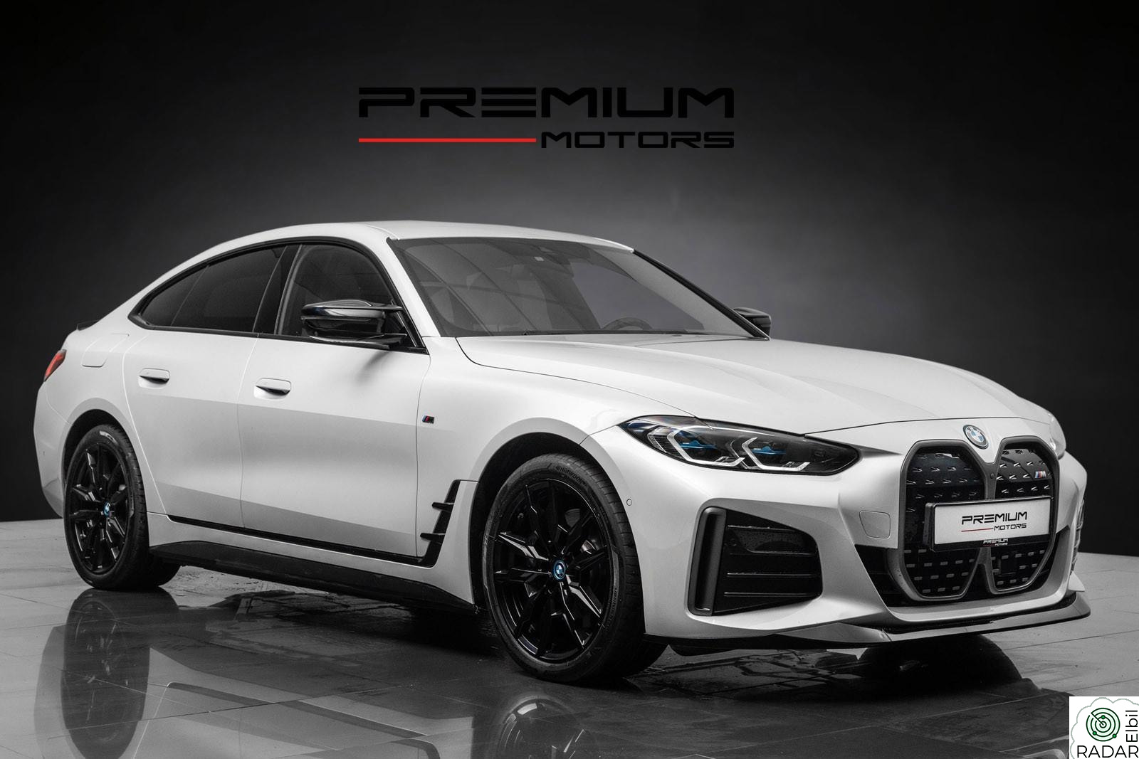BMW i4 M50 M50 FullyCharged,360g,H/K,ACC,HUD,Skinn,LASER,HFeste