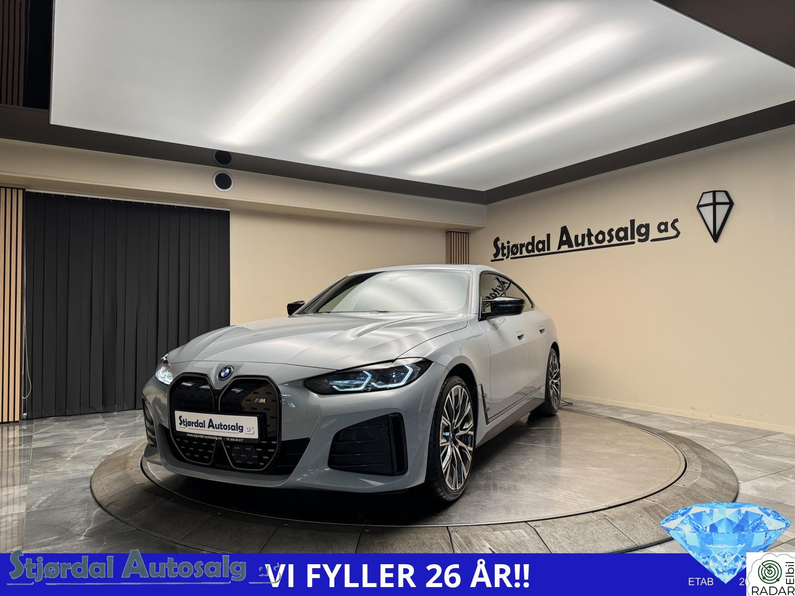 BMW i4 M50 M50 Supercharged Krok/ACC/Harmank/360/Led/El.seter++