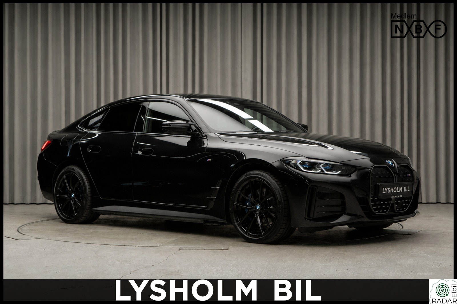 BMW i4 M50 M50 xDrive Fully Charged/Hengerfeste/Laser/1 eiers