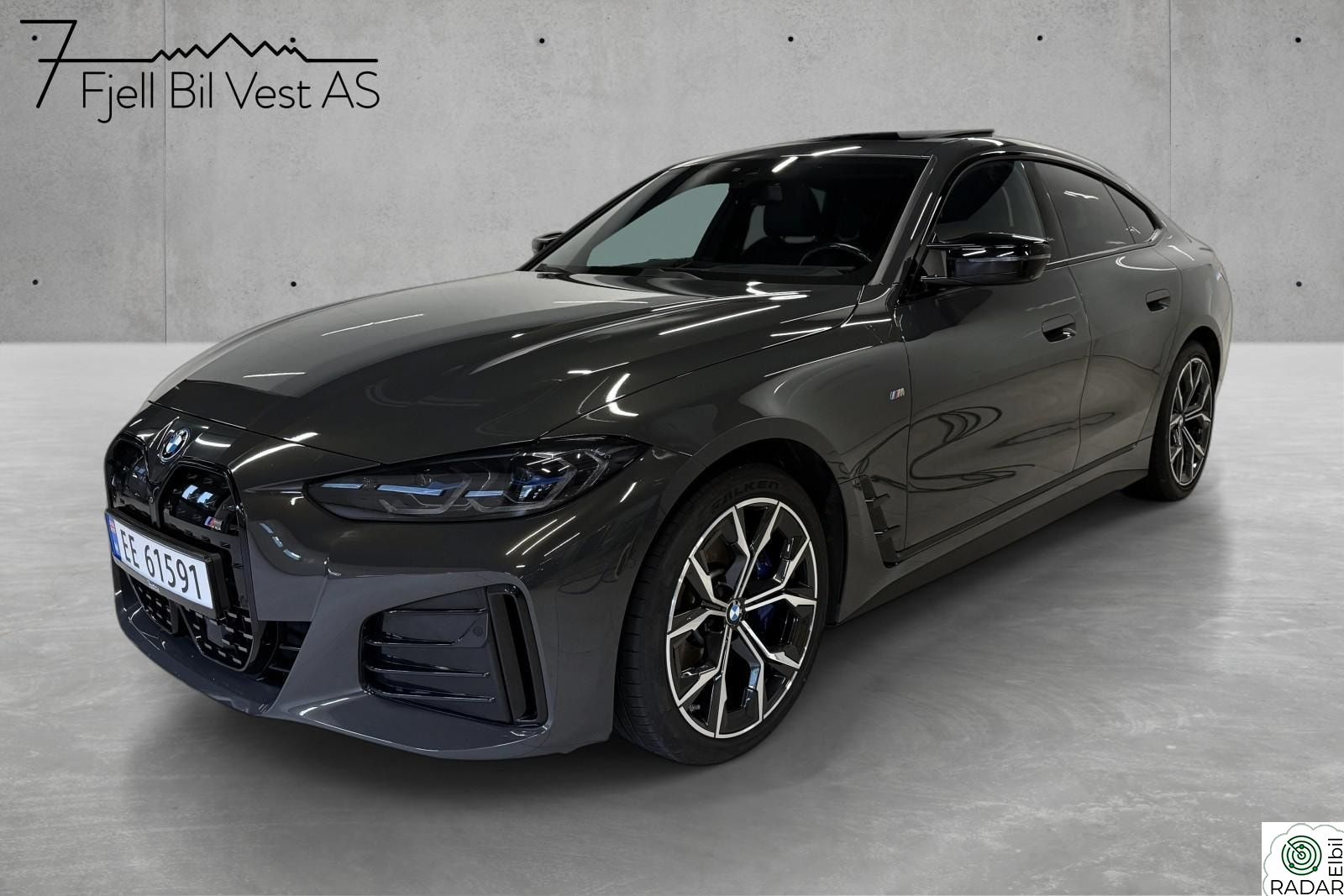 BMW i4 M50 M50 Fully Charged Krok Laserlys Skinn HUD H/K ACC BSI