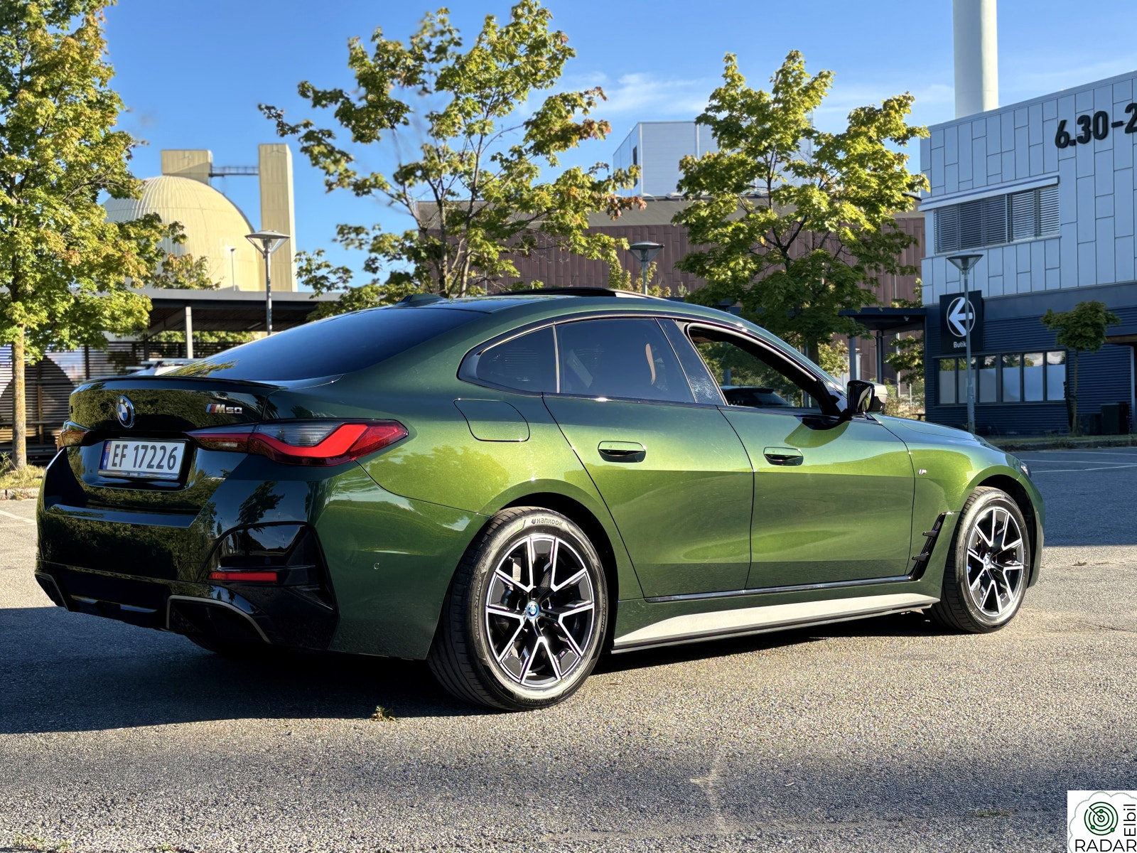 BMW i4 M50 ///M50 Supercharged / Cognac M-stoler / FULLT UTSTYRT