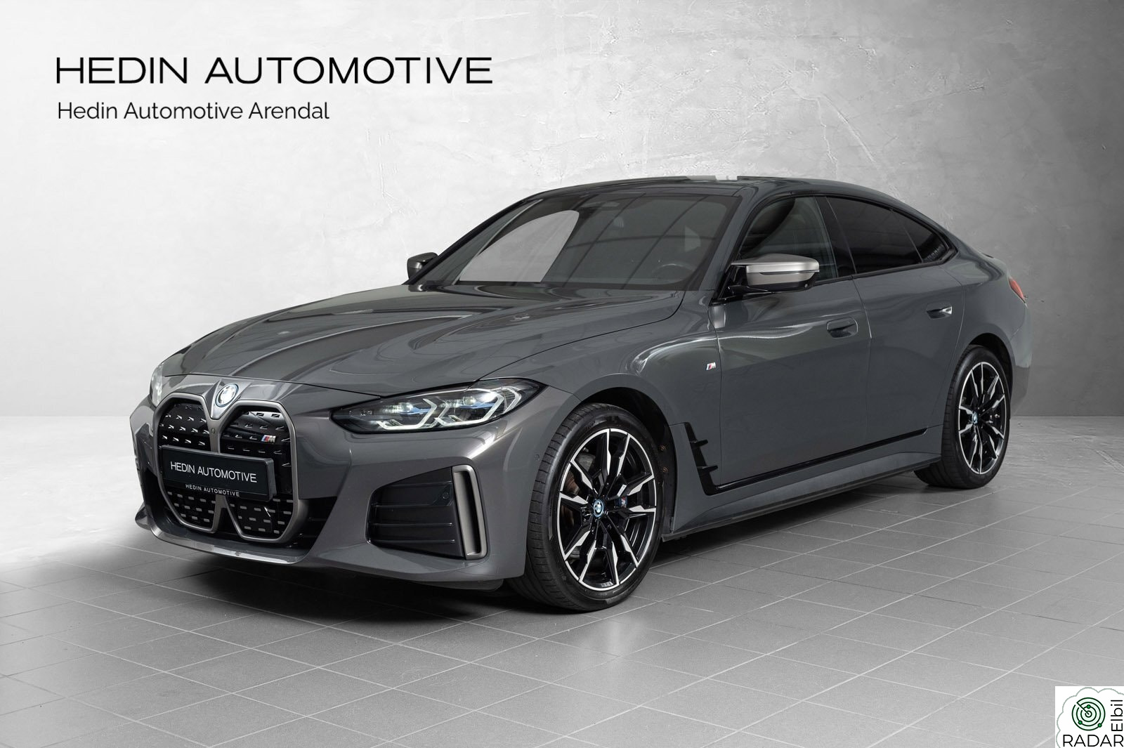 BMW i4 M50 Supercharged Skinn soltak Harman H.F