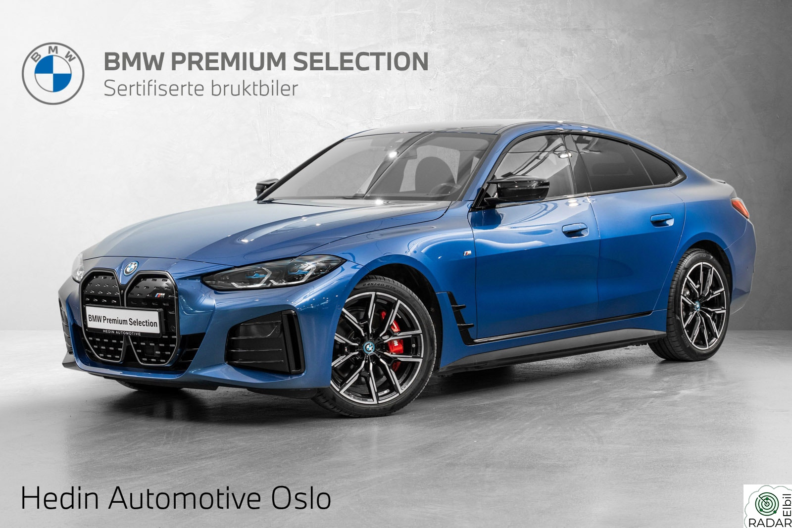 BMW i4 M50 Fully Charged, M-Sport, Harman, Krok, Adap.cruise, BSI