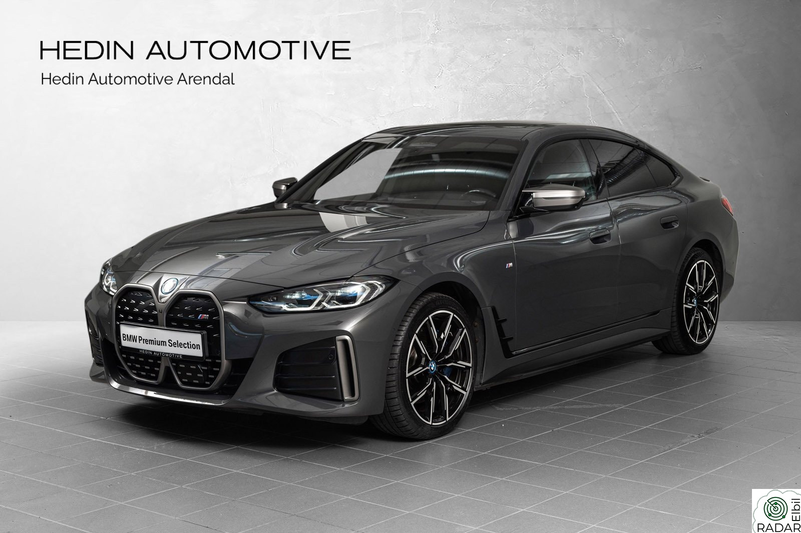 BMW i4 M50 Supercharged Skinn soltak Harman H.F