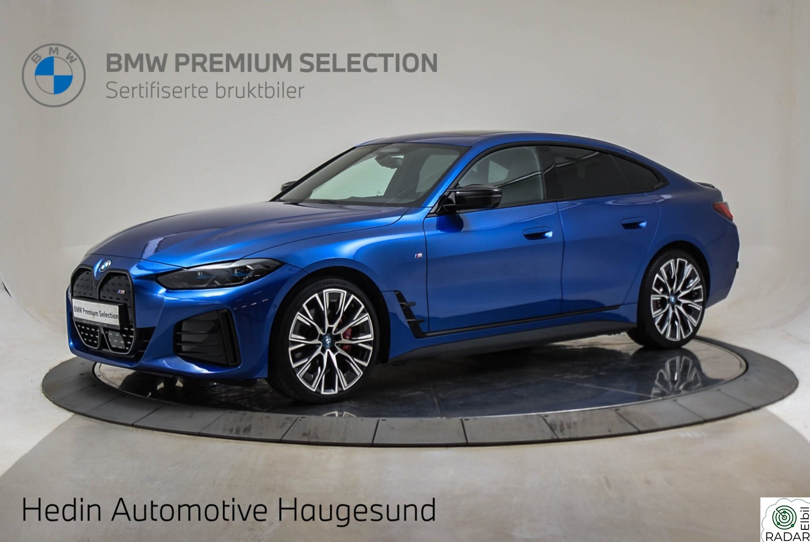 BMW i4 M50 Supercharged, 20", M-seter / TOPPUTSTYRT!!