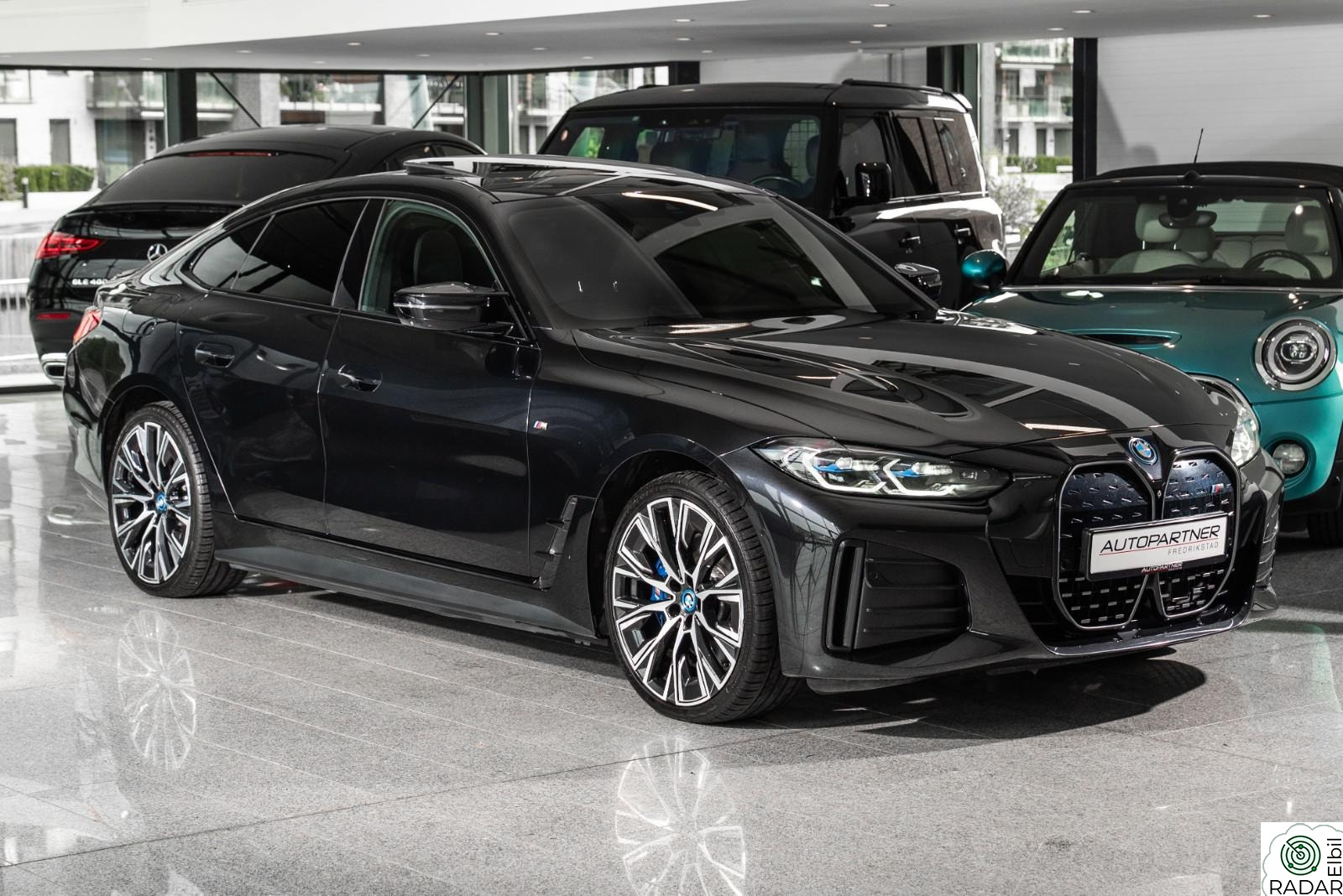 BMW i4 M50 M50 Fully Charged, Lazerlys, Head-up, Skinn, Harman-k++