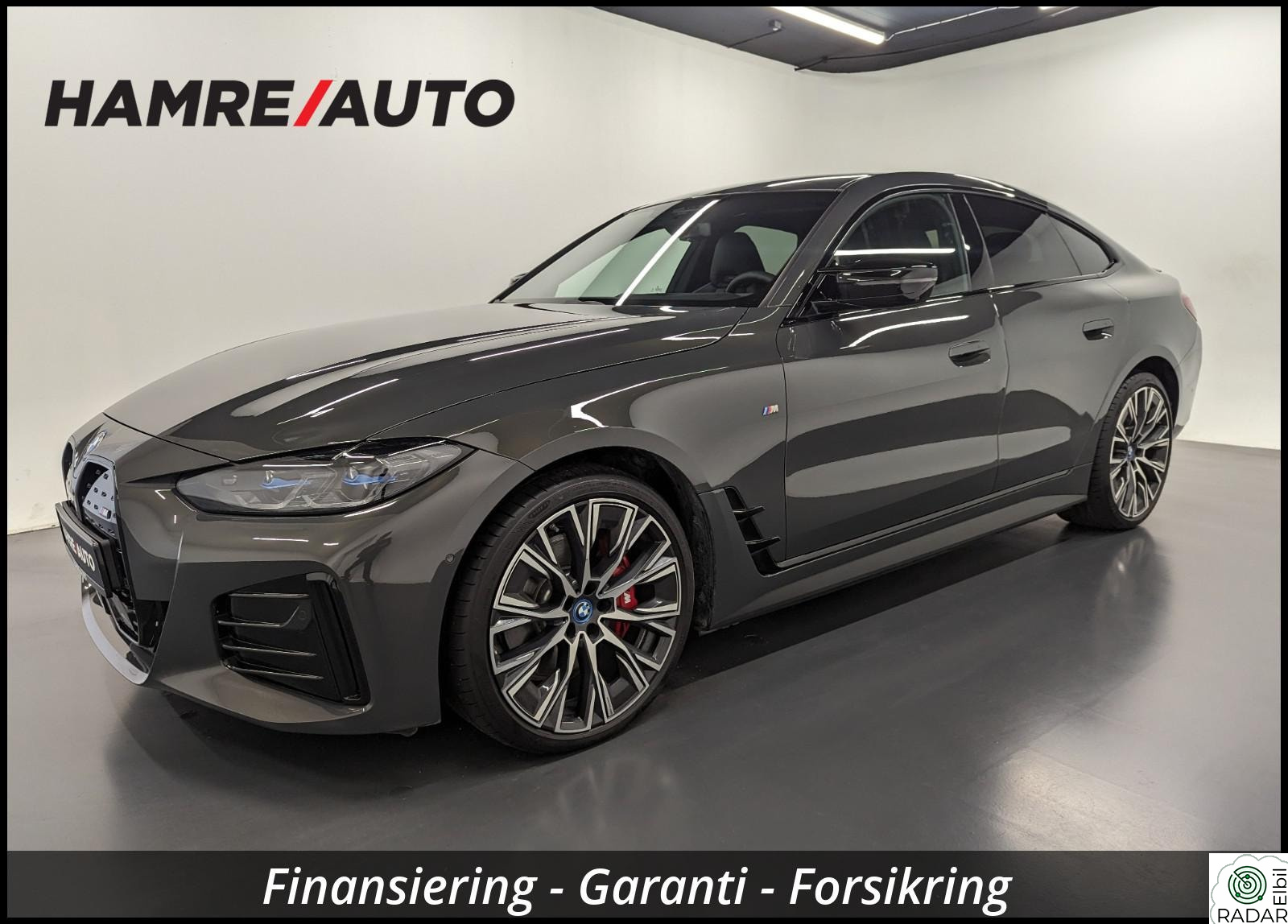 BMW i4 M50 SuperCharged/Skinn/Soltak/HarmanK/20"/Laser/MegetUtstyr