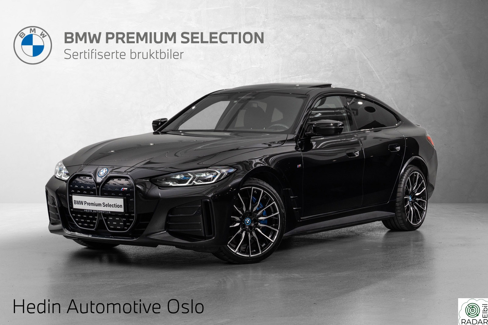 BMW i4 M50 Supercharged (K) Soltak, Laser, Krok, Harman, h. feste+