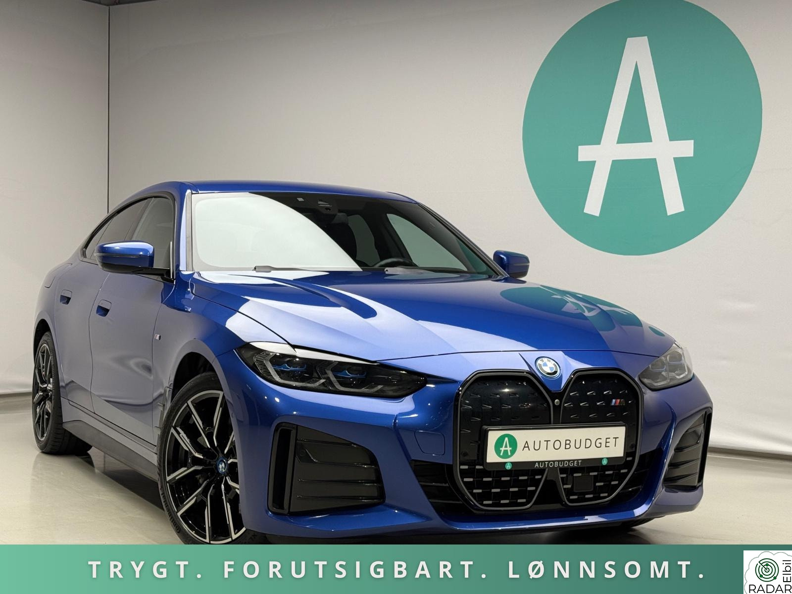 BMW i4 eDrive40 M- sport / Hifi / Headup/ Varme i ratt / Laser