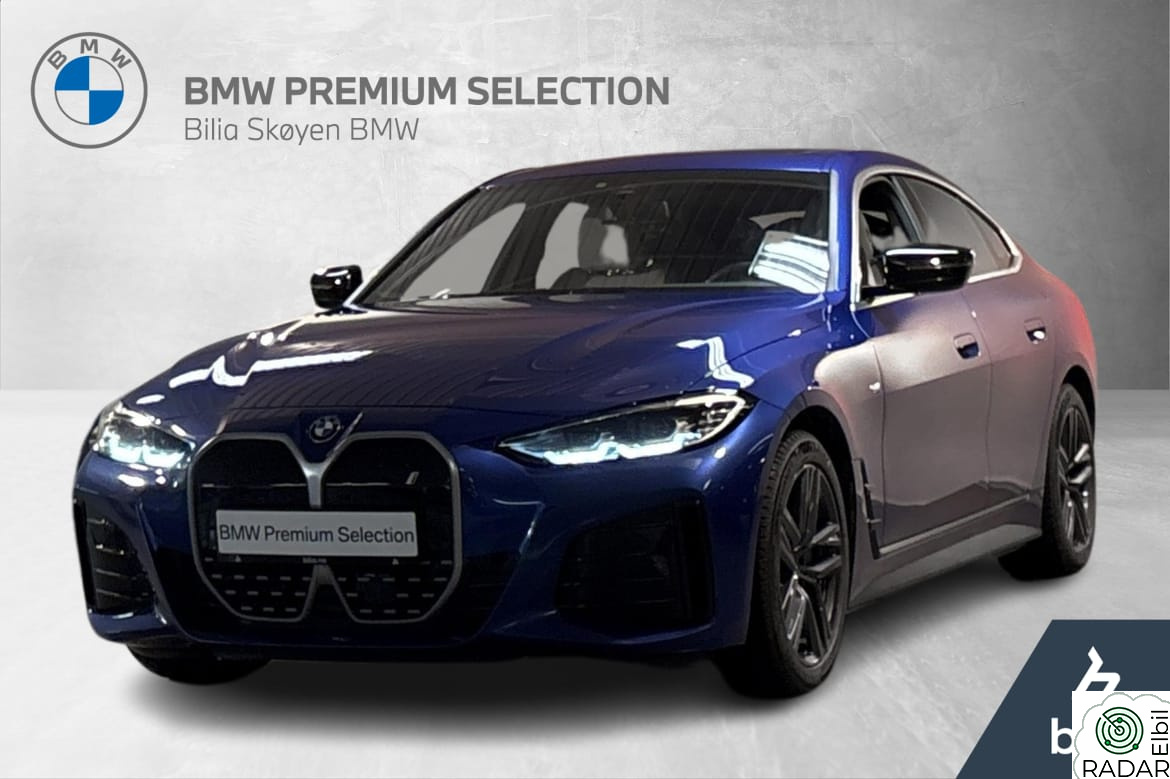 BMW i4 eDrive40 eDrive40 M-Sport, Skinn, Soltak, ACC, El.seter, HiFi