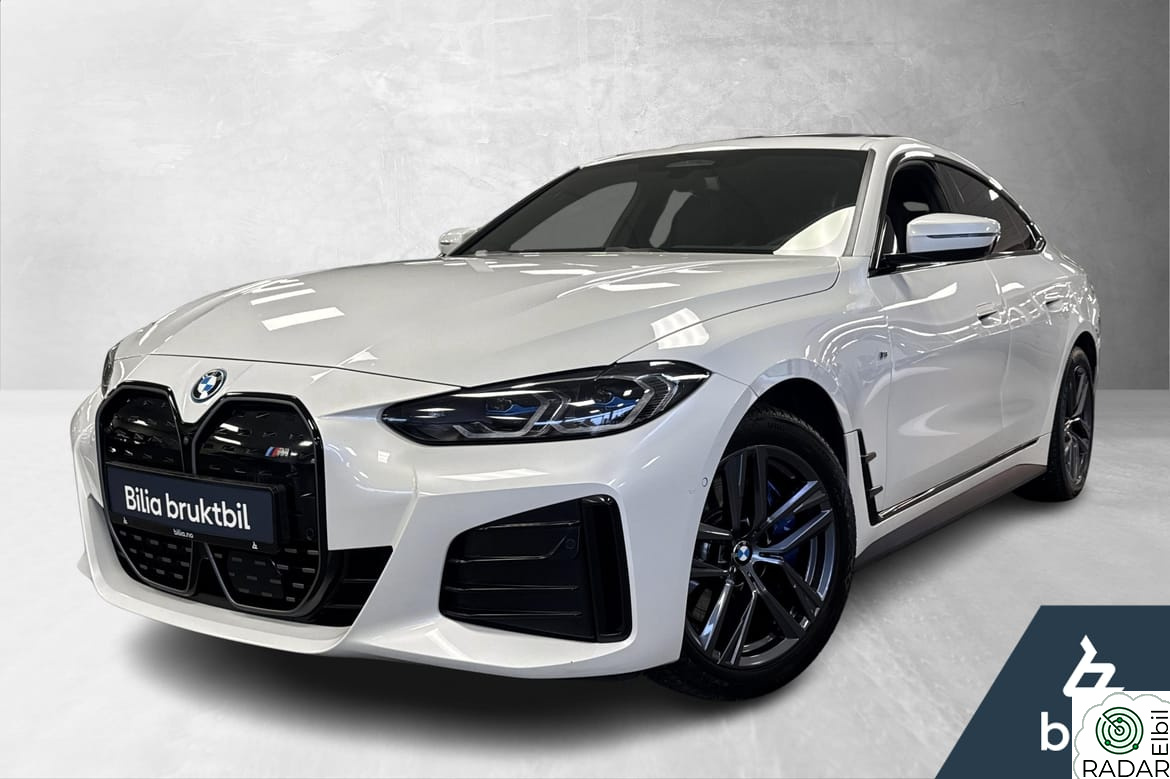 BMW i4 eDrive40 Fully Charged, Soltak, Harman, El seter, ACC, Laser+++