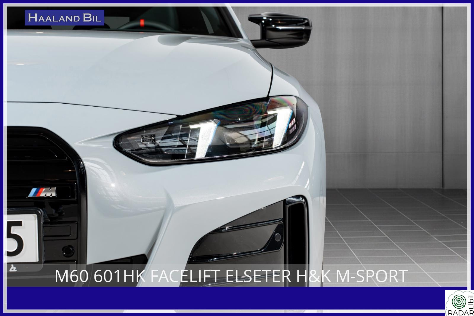 BMW i4 M60 xDrive M60 601HK FACELIFT ELSETER H&K M-SPORT KROK 2x 19"